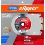 Disc diamantat PRO Beton Soft 350 mm x 25,4 mm -Norton Clipper